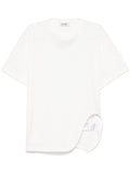The Attico The Attico Asymmetric cotton t-shirt