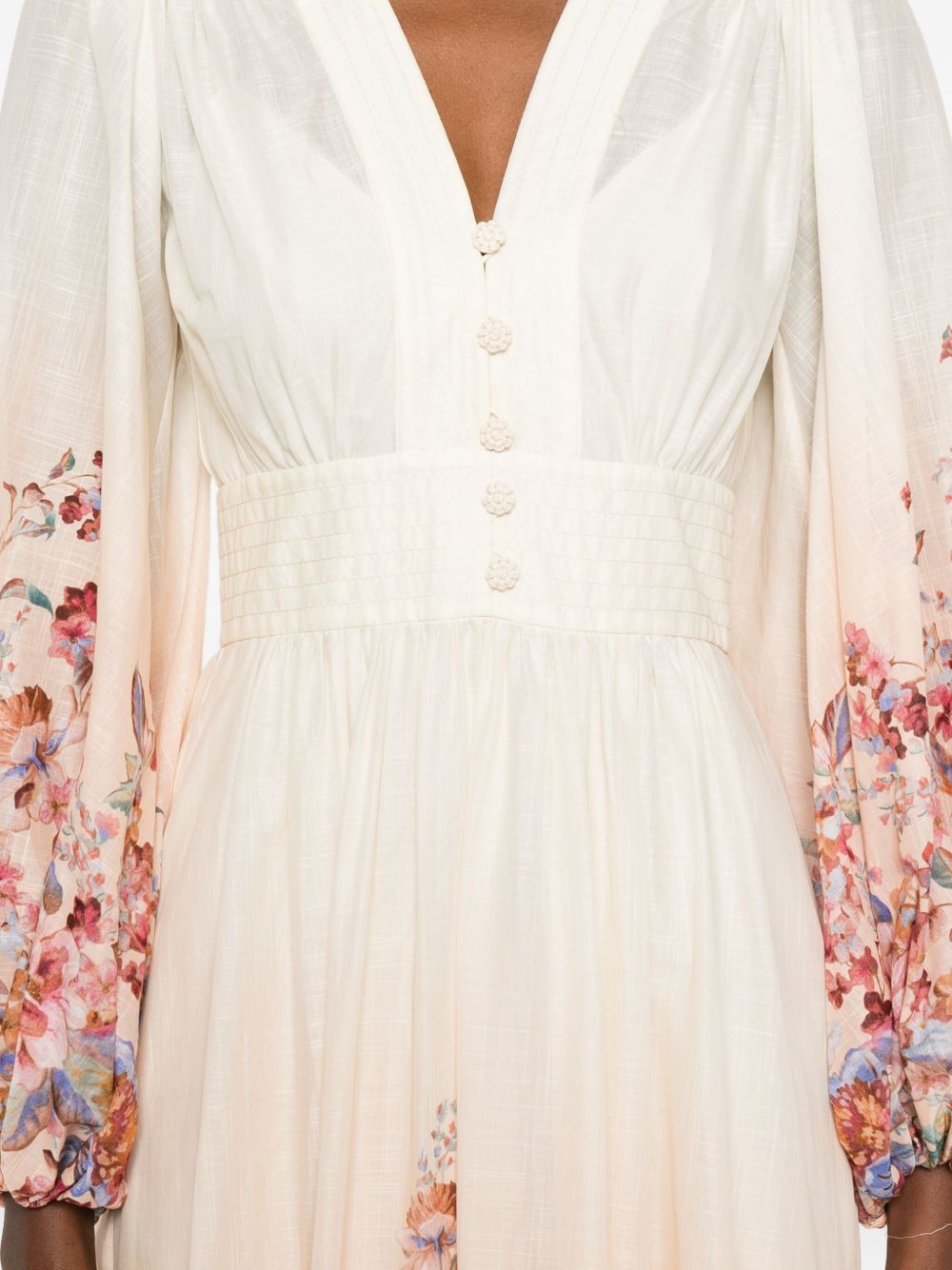 Zimmermann Zimmermann V-neck Awaken cotton maxi dress