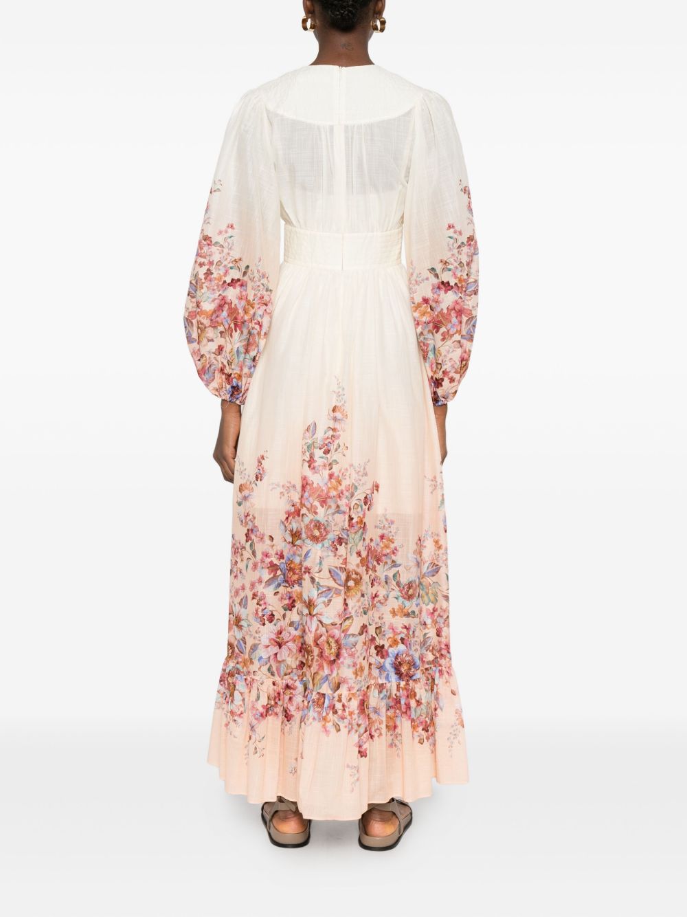 Zimmermann Zimmermann V-neck Awaken cotton maxi dress