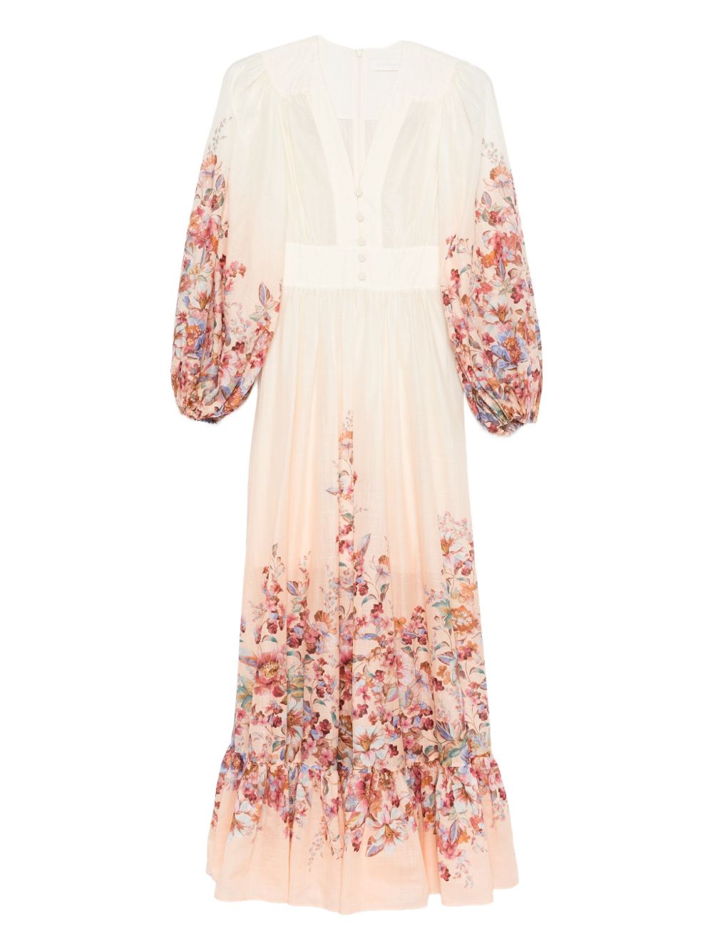 Zimmermann Zimmermann V-neck Awaken cotton maxi dress