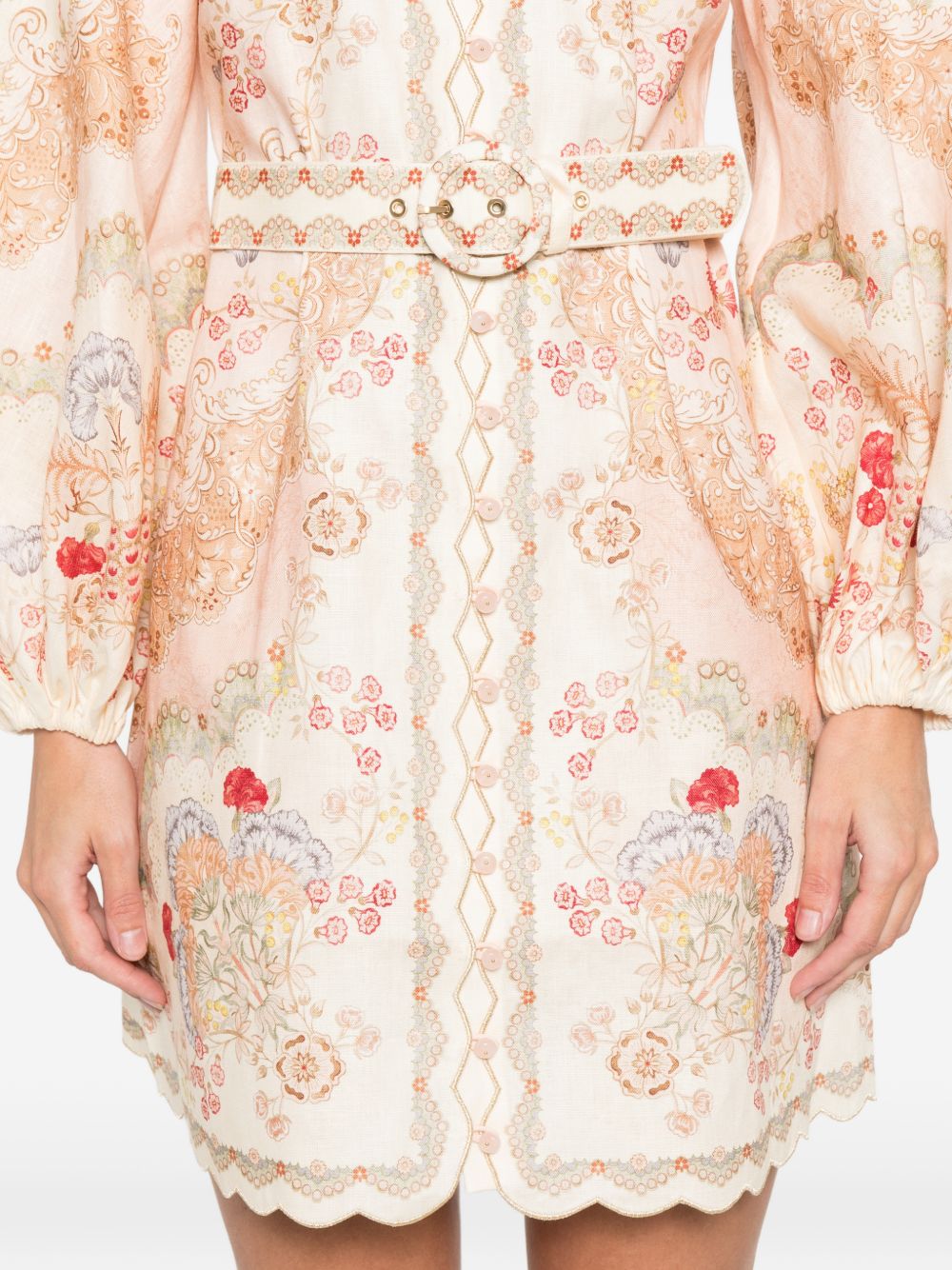 Zimmermann Zimmermann Daylight linen mini dress