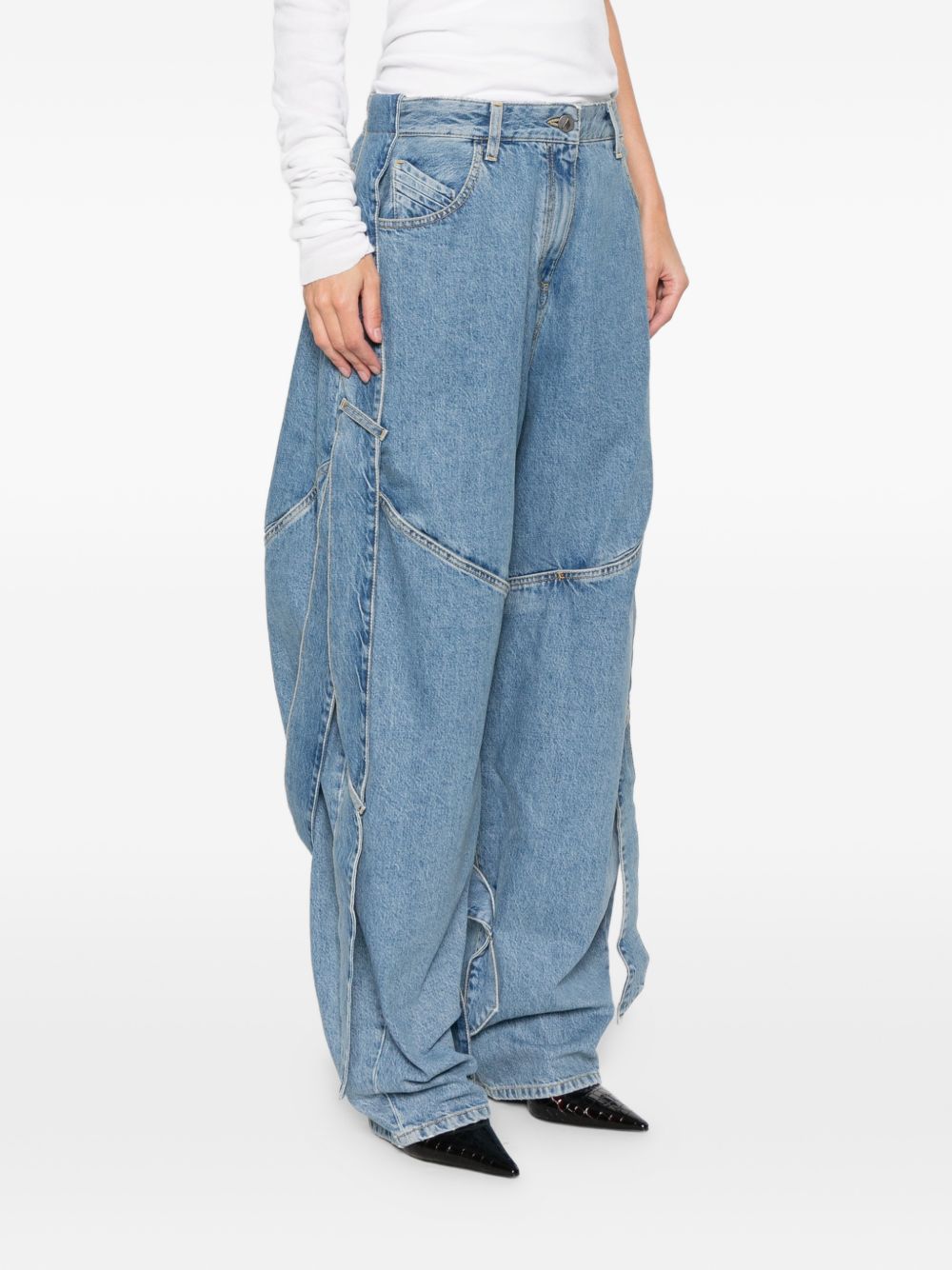 The Attico The Attico Denim cotton jeans