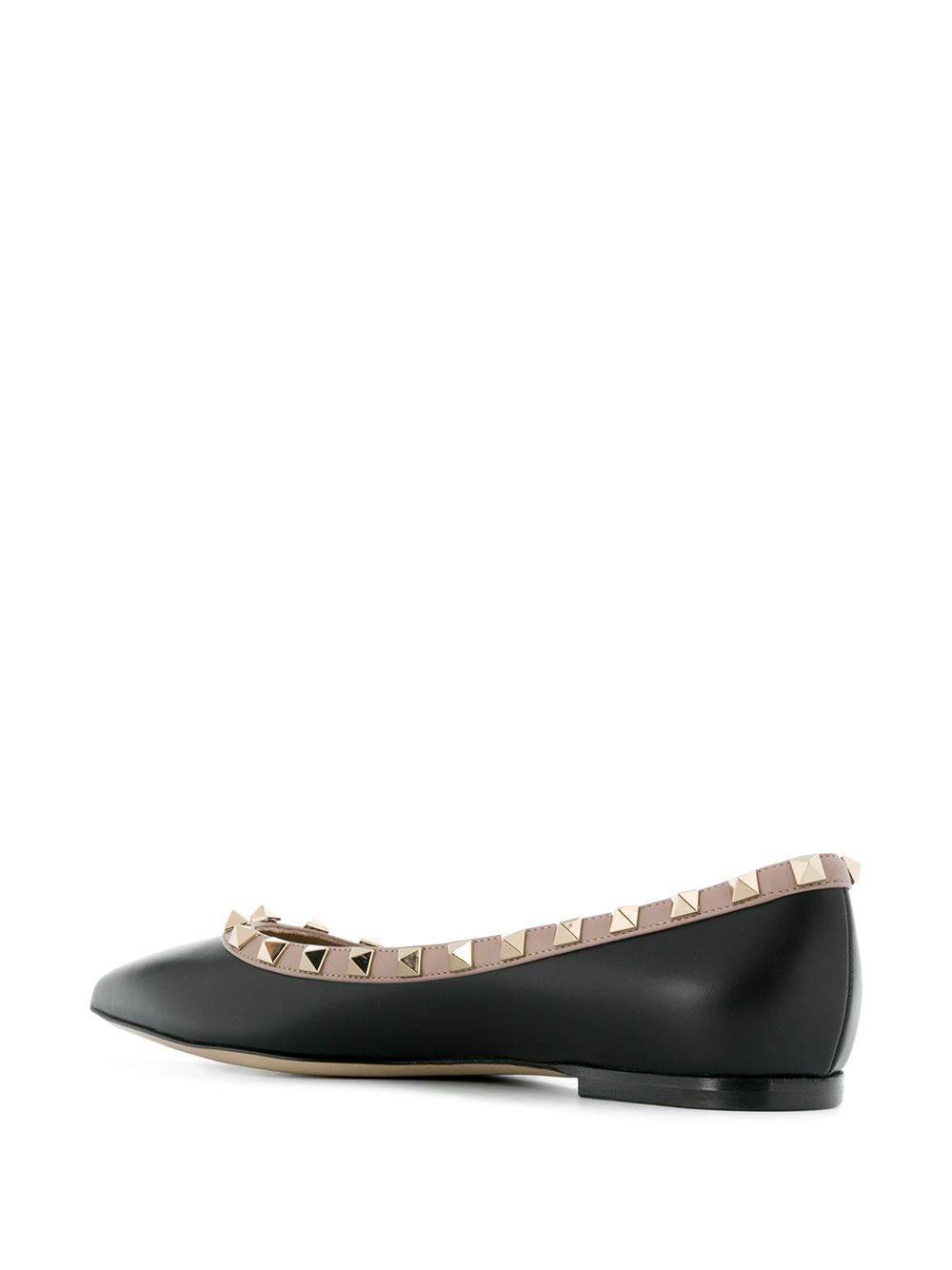 Valentino Garavani Valentino Garavani Patent Rockstud Ballet Flat