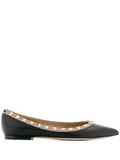 Valentino Garavani Valentino Garavani Patent Rockstud Ballet Flat