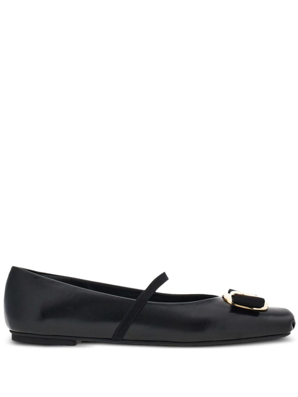 Ferragamo Ferragamo New Vara plate ballet flat