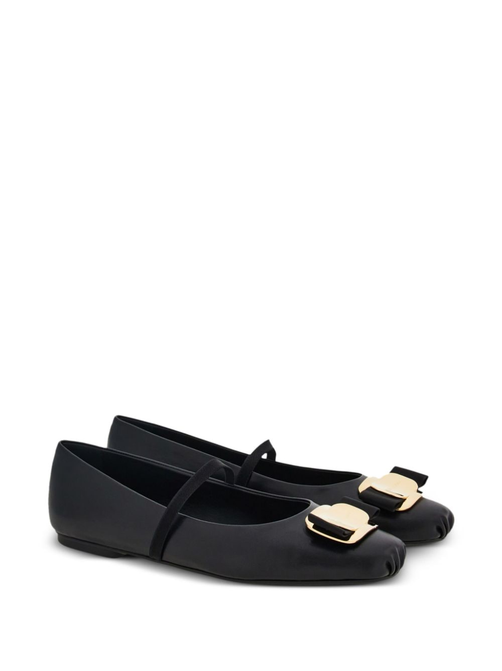 Ferragamo Ferragamo New Vara plate ballet flat