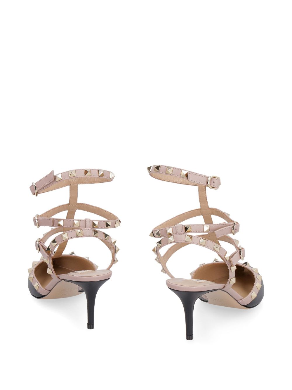 Valentino Garavani Valentino Garavani Patent Rockstud Caged Pump
