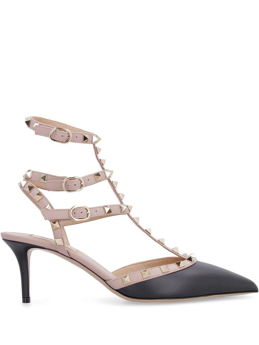 Valentino Garavani Valentino Garavani Patent Rockstud Caged Pump