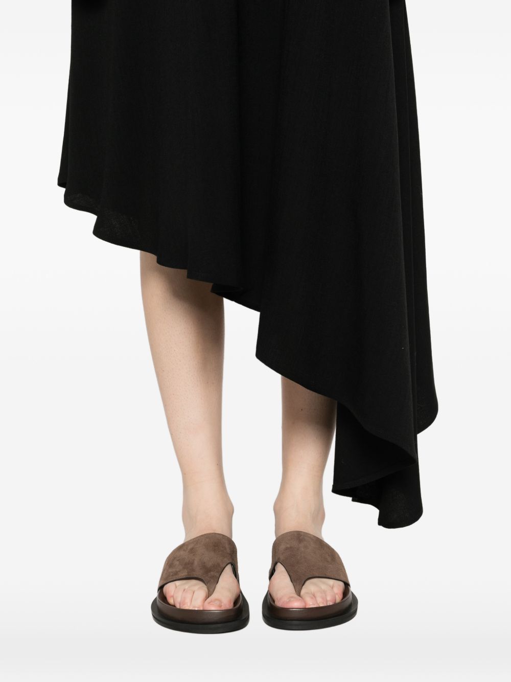 HERSKIND Herskind V-neck Sullivan asymmetric dress