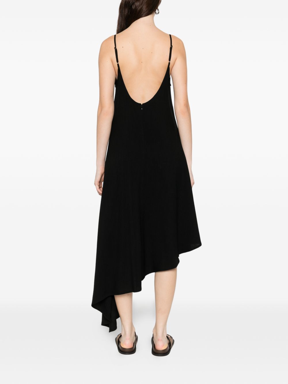 HERSKIND Herskind V-neck Sullivan asymmetric dress