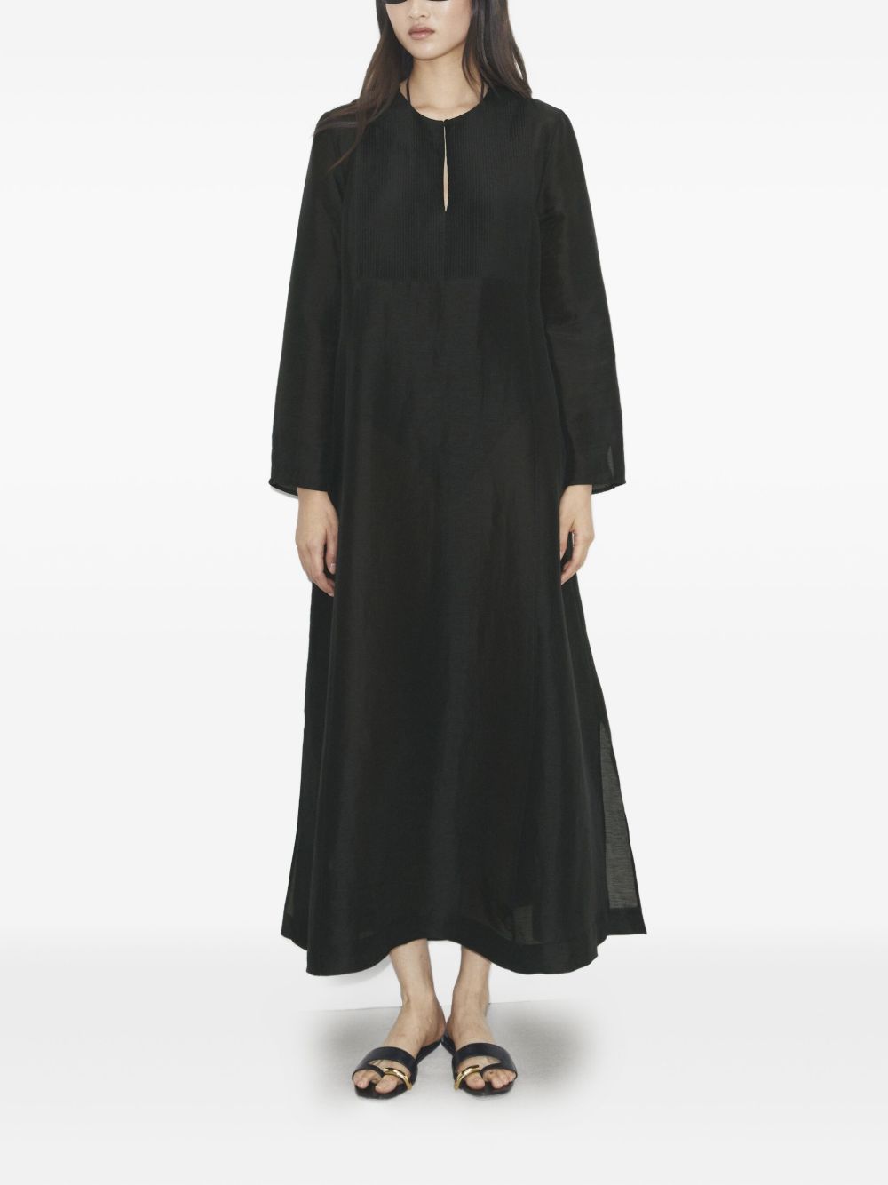 Tory Burch Tory Burch Linen and silk long kaftan