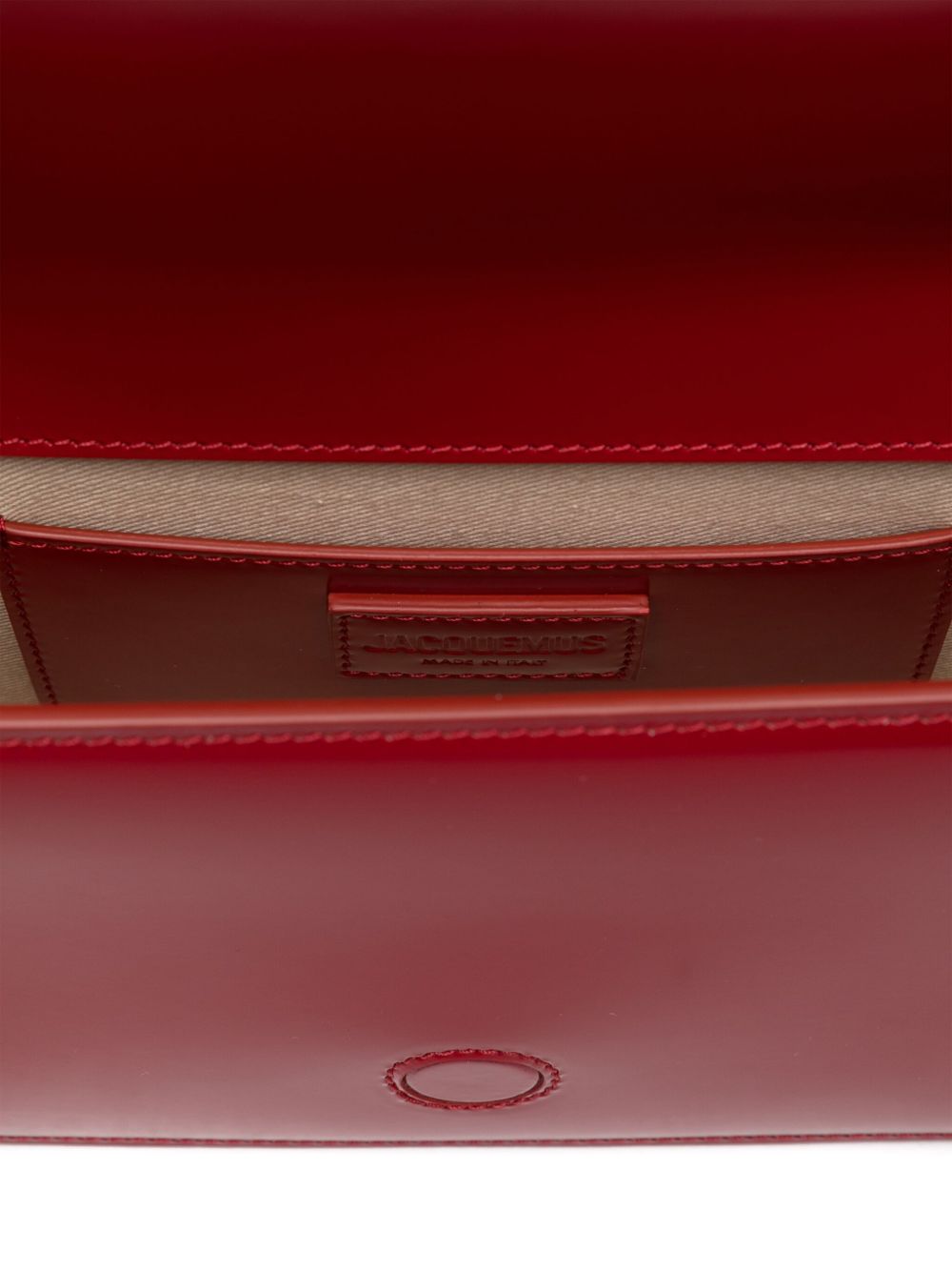 JACQUEMUS Jacquemus Le Bambino long leather shoulder bag