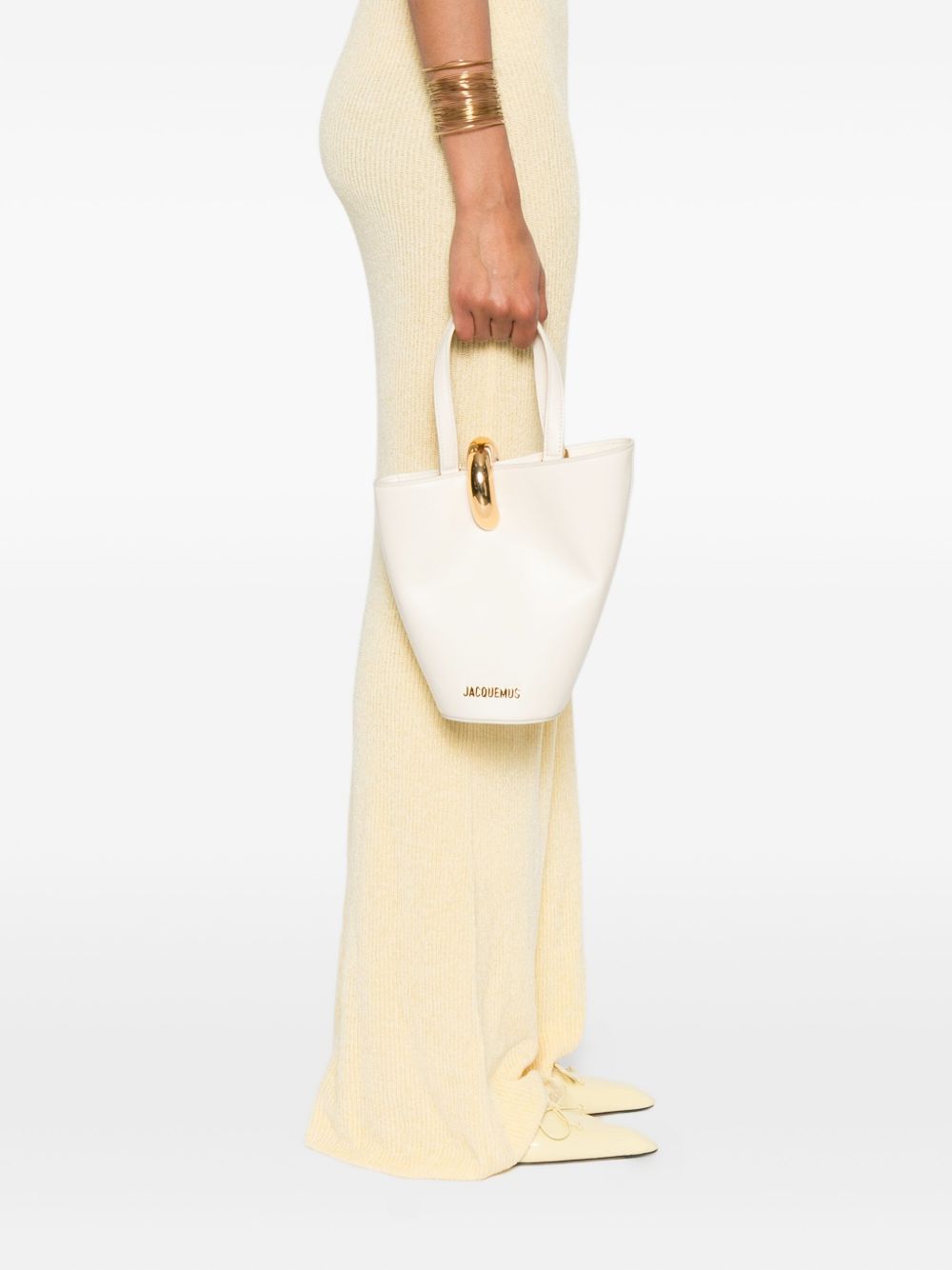 JACQUEMUS Jacquemus Le Petit Bambola leather bucket bag