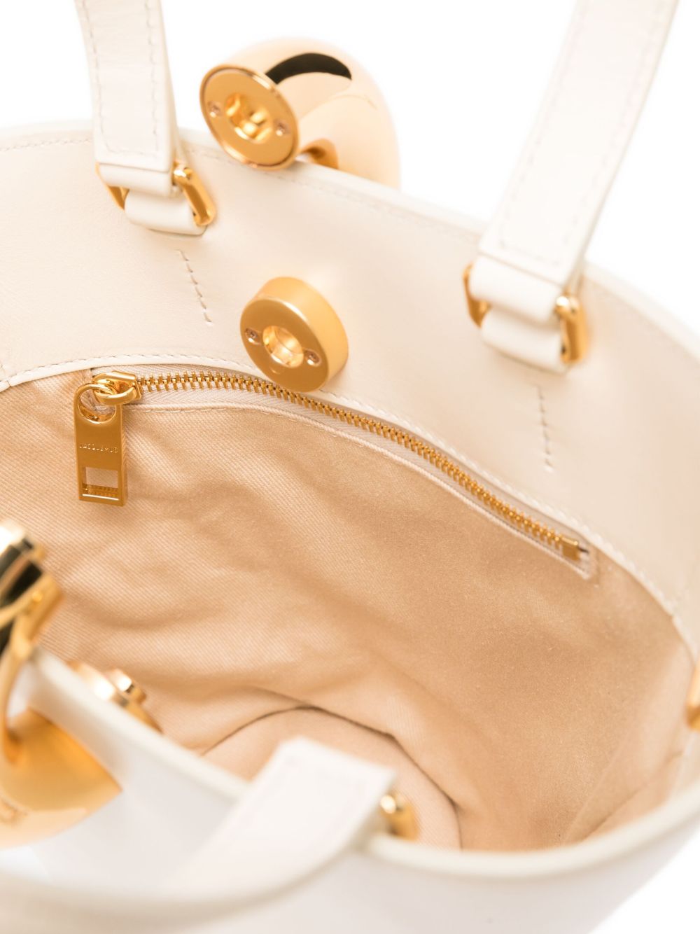 JACQUEMUS Jacquemus Le Petit Bambola leather bucket bag