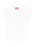 Diesel Diesel T-Angie logo-embroidery T-shirt