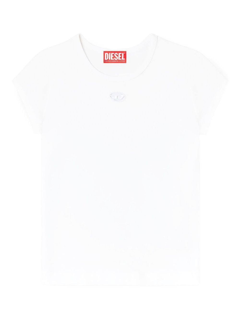 Diesel Diesel T-Angie logo-embroidery T-shirt