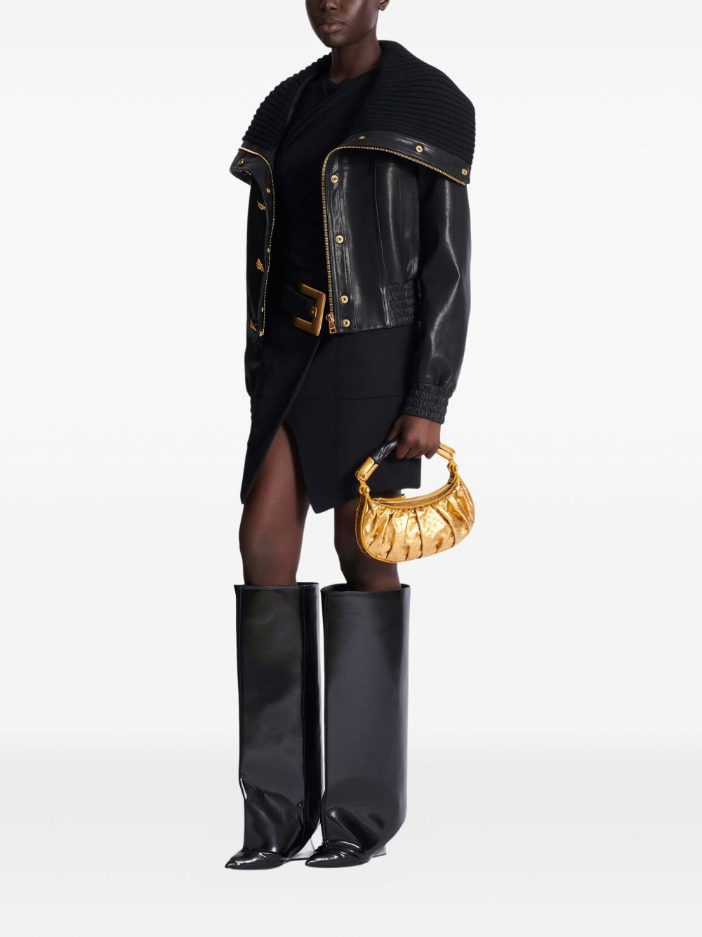 Balmain Balmain Draped T-shirt