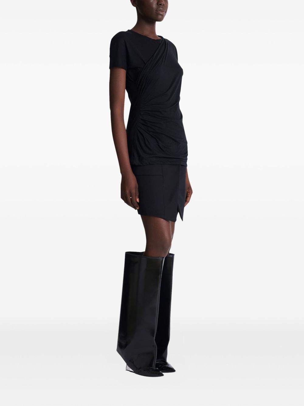Balmain Balmain Draped T-shirt
