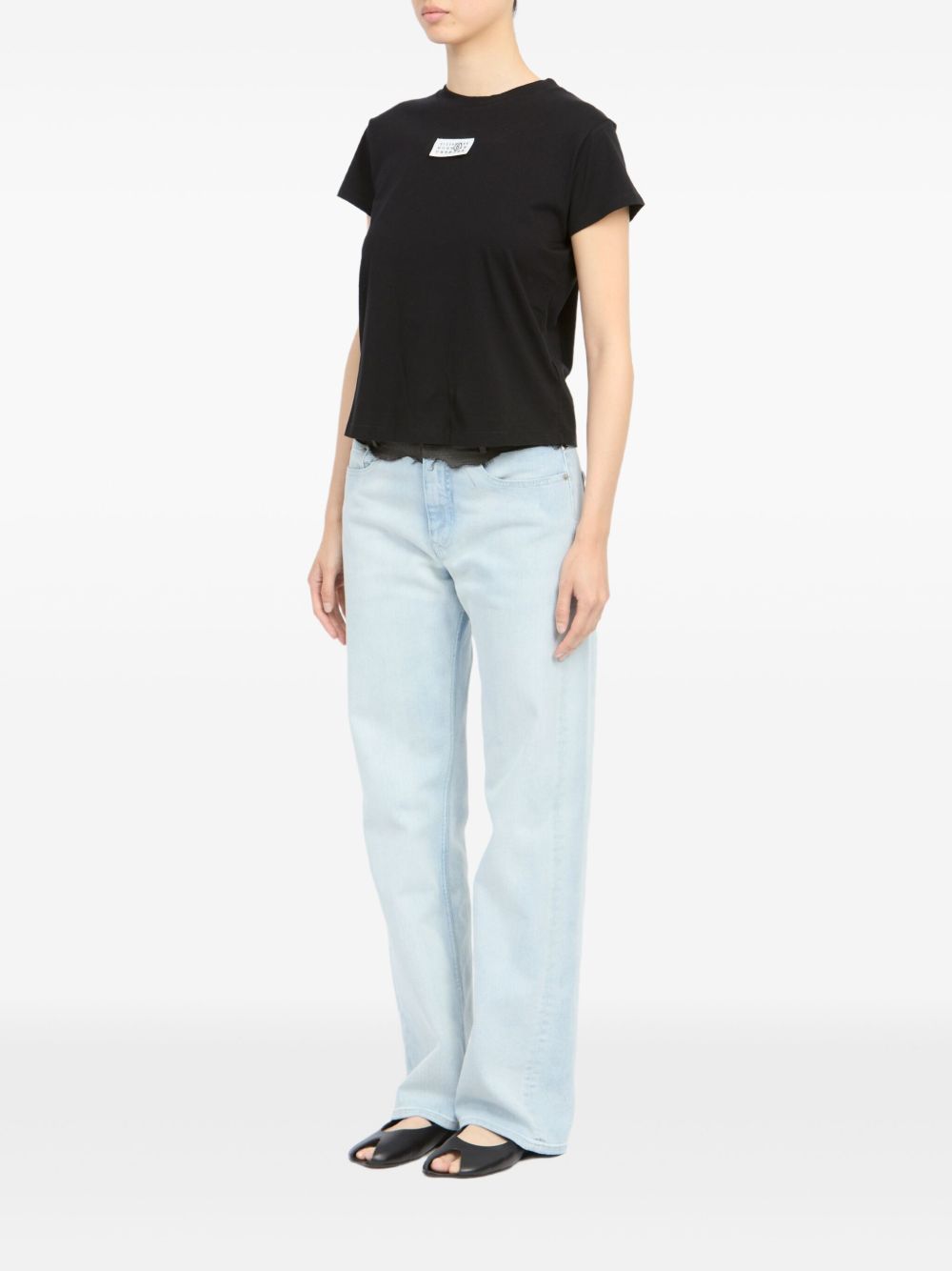 MM6 Maison Margiela MM6 Maison Margiela Logo cotton t-shirt