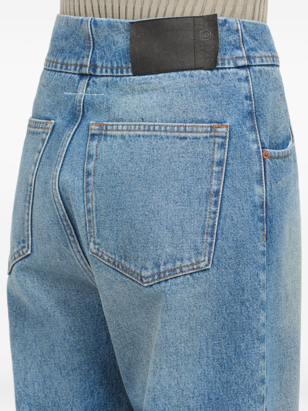 MM6 Maison Margiela MM6 Maison Margiela Barrel denim jeans