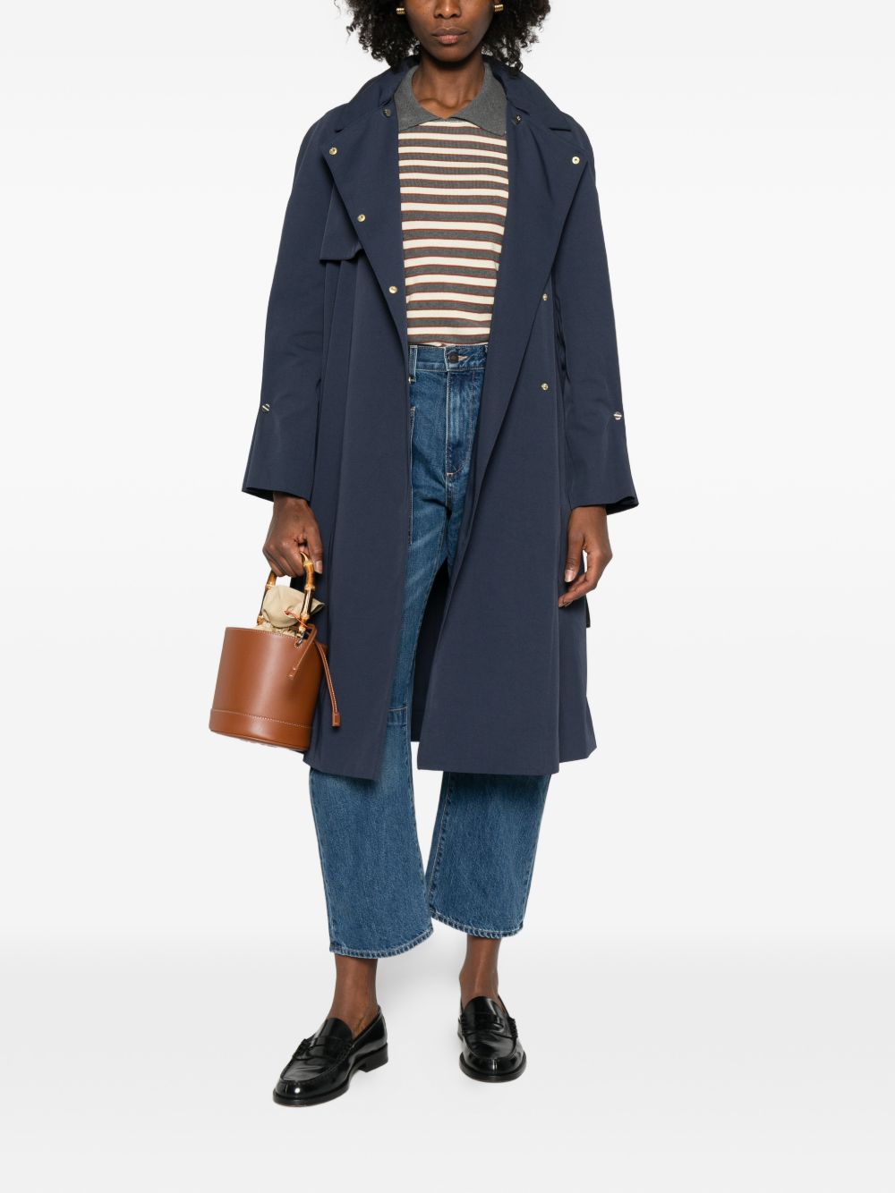 Emporio Armani Emporio Armani Cotton blend trench coat