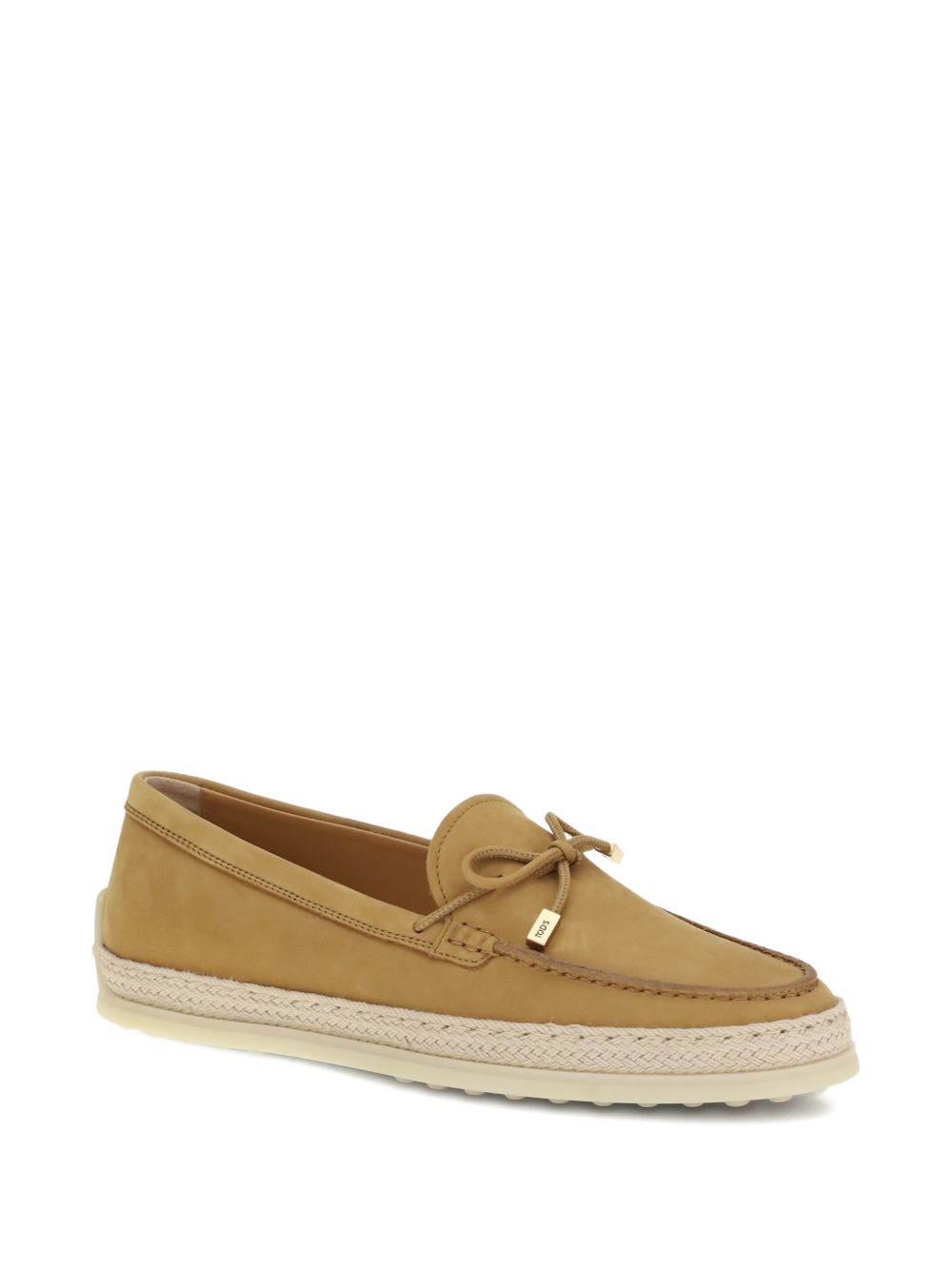 Tod'S Tod'S Nubuck Moccasin Loafers
