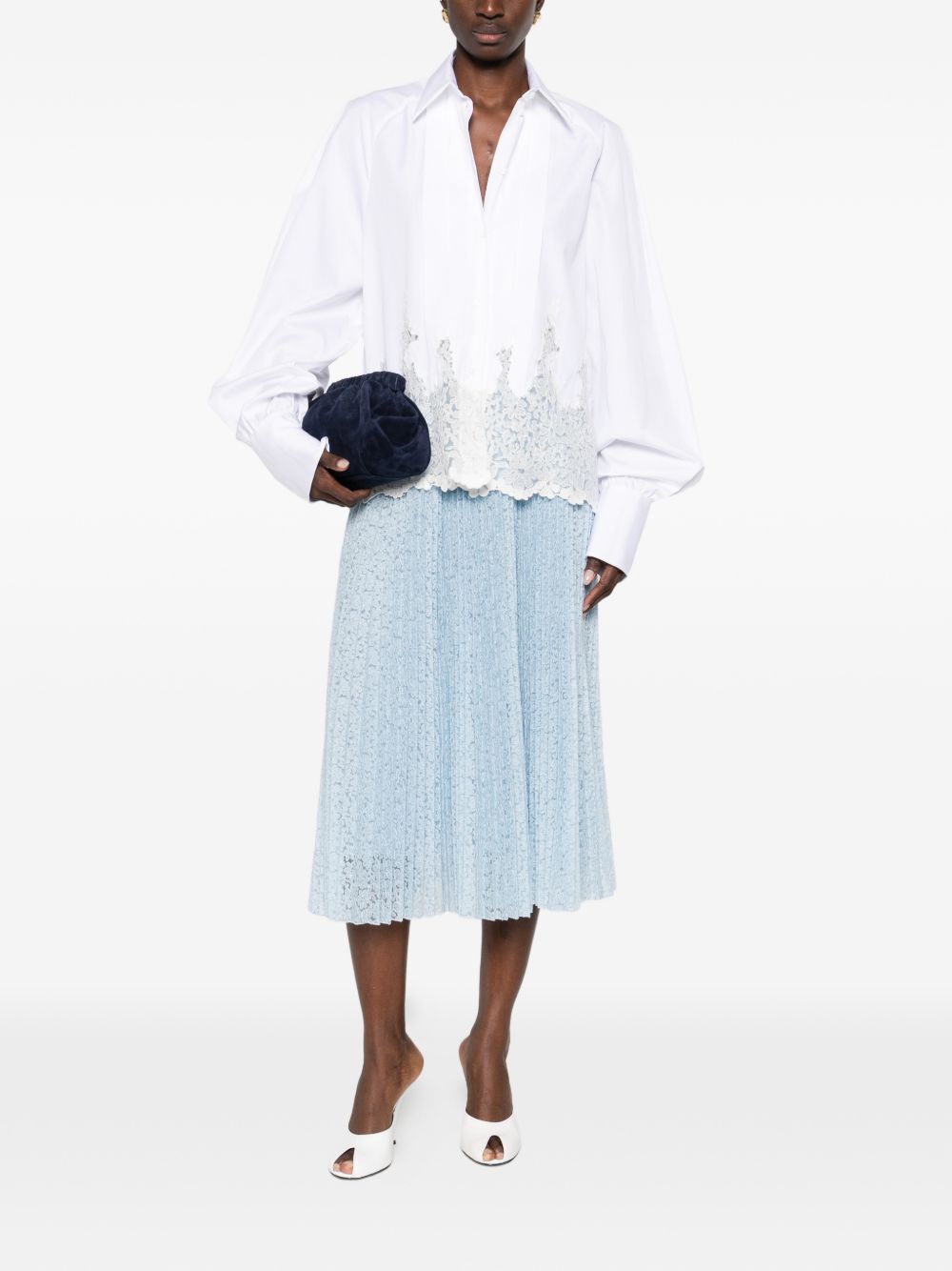 Ermanno Scervino Ermanno Scervino Cotton embroidered shirt
