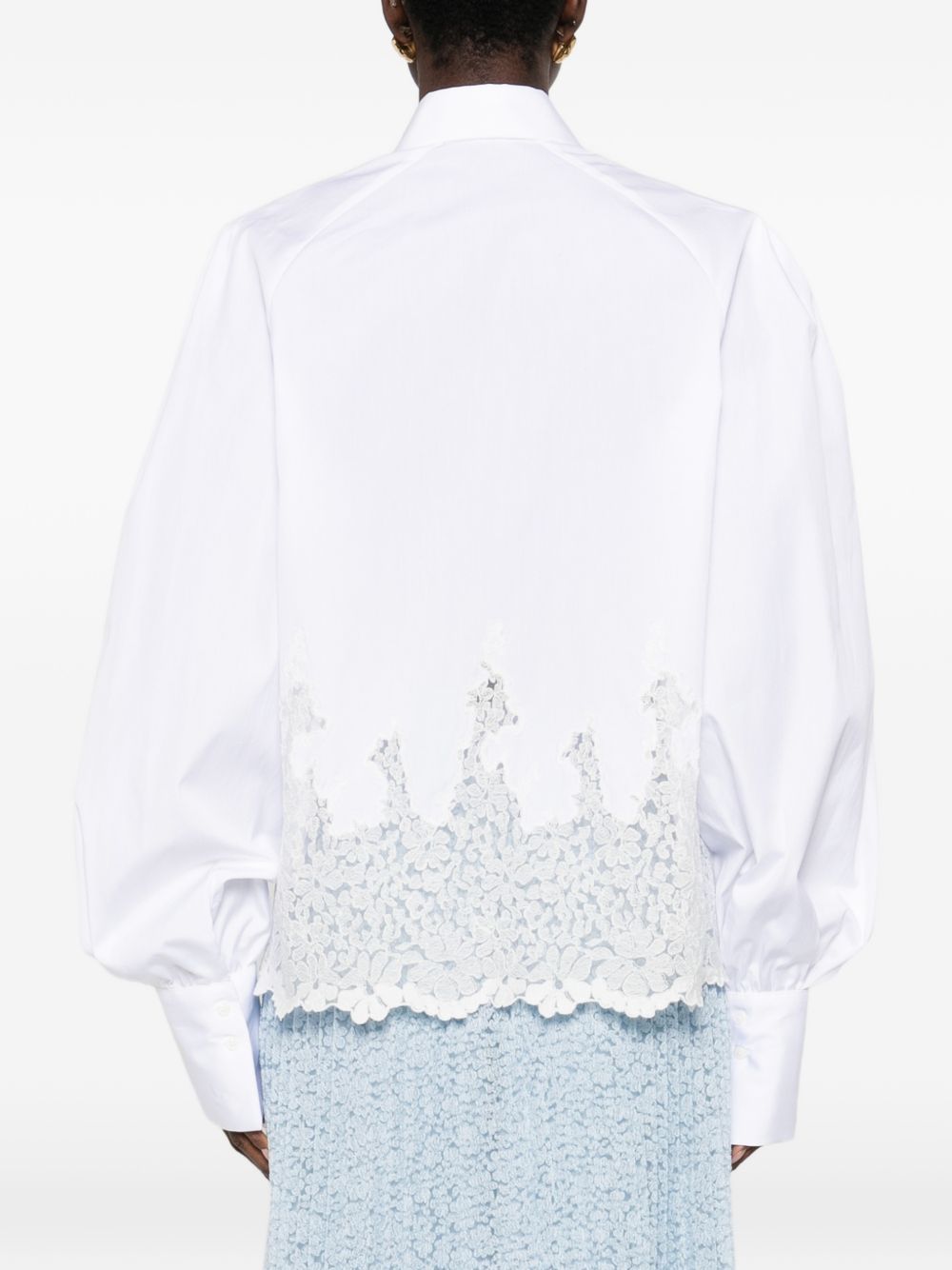 Ermanno Scervino Ermanno Scervino Cotton embroidered shirt