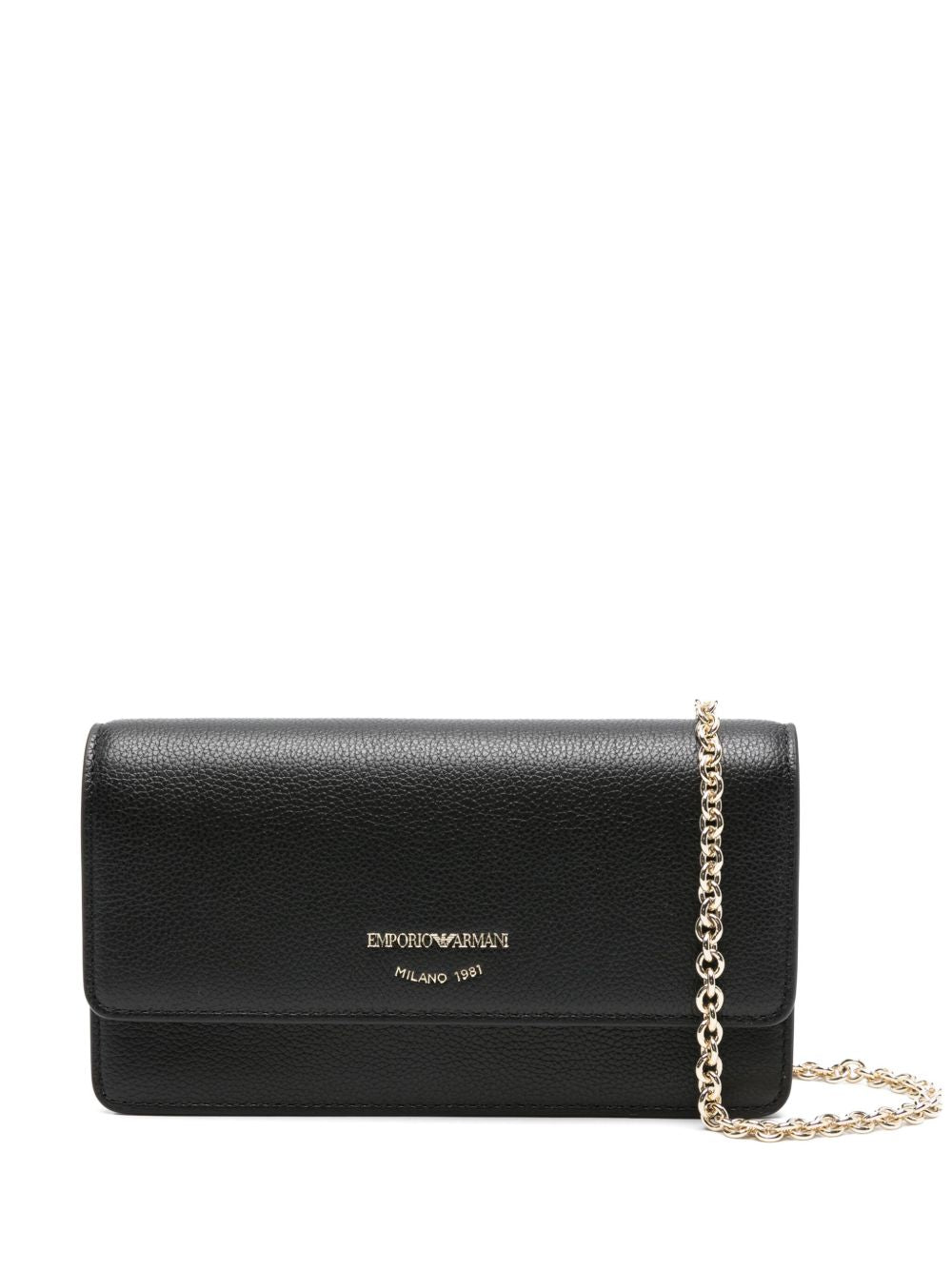 Emporio Armani Emporio Armani Mini Bag In Tumbled Leather