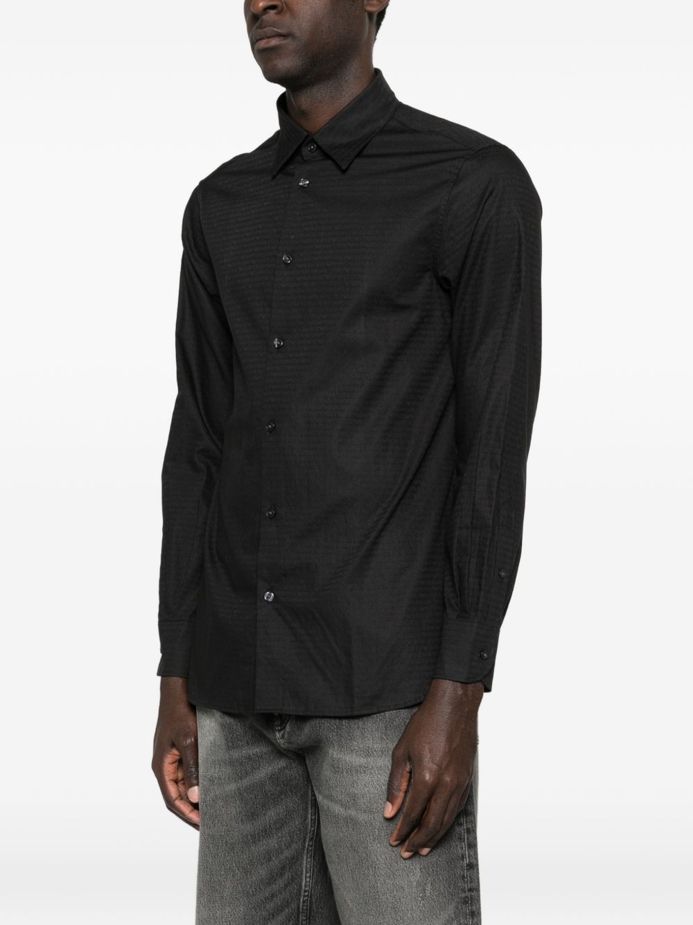 Emporio Armani Emporio Armani Logo cotton shirt