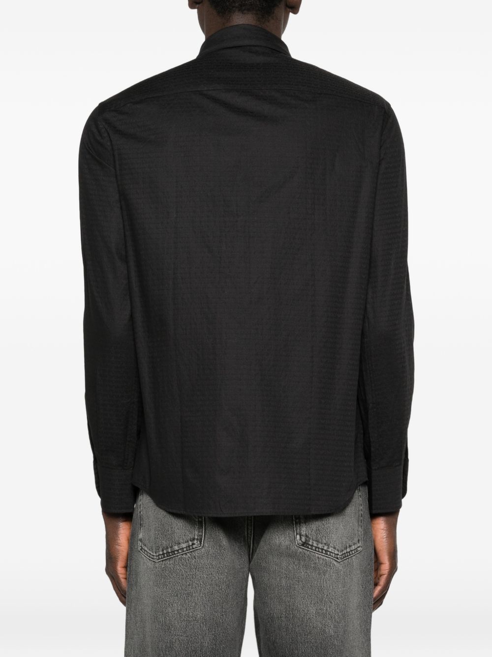 Emporio Armani Emporio Armani Logo cotton shirt