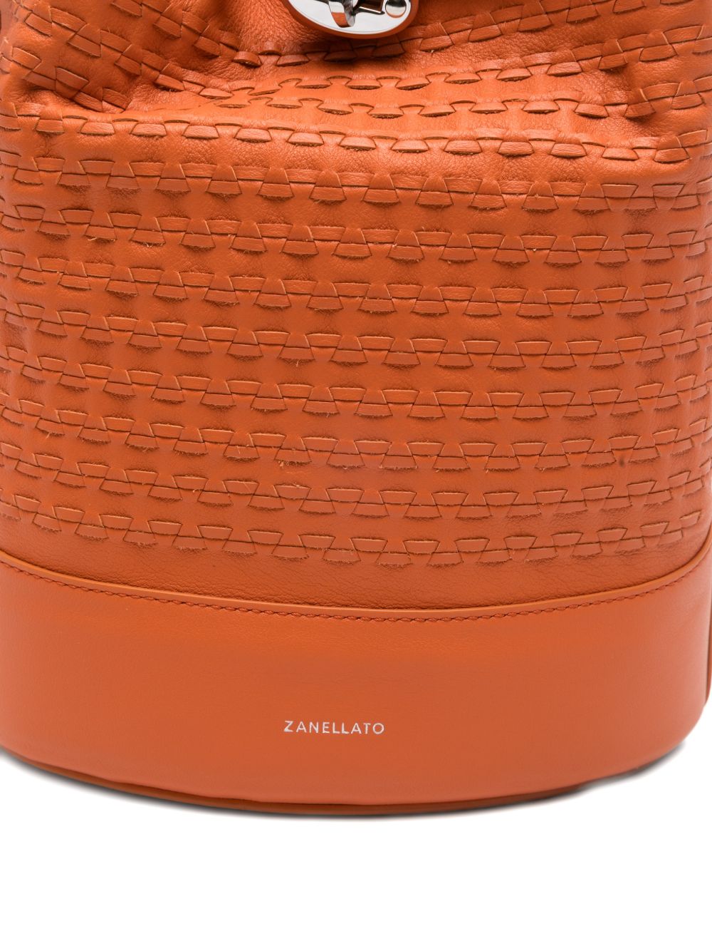 Zanellato Zanellato Monda'® Small Bag In Orange Sicilian Mosaic