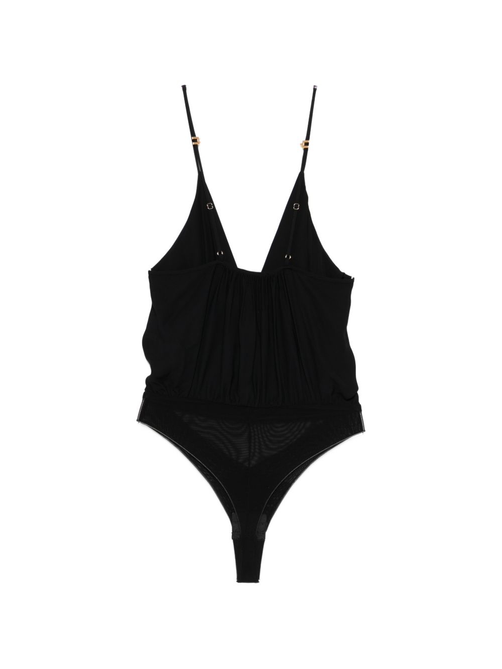 Elisabetta Franchi Elisabetta Franchi V-neck adjustable shoulder straps brief cut Bodysuit