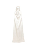 Alysi Alysi Satin long dress