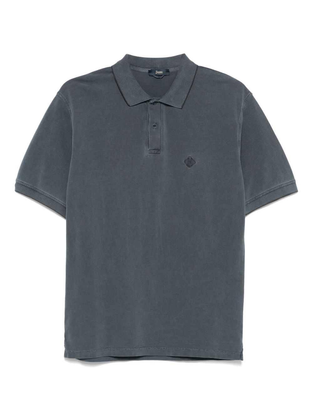 HERNO Herno Logo cotton polo shirt