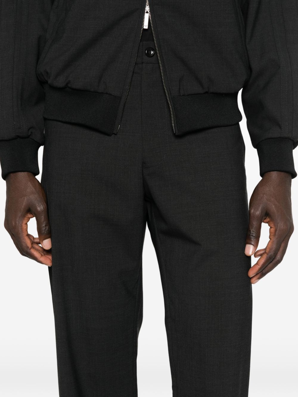 Emporio Armani Emporio Armani Wool blend trousers