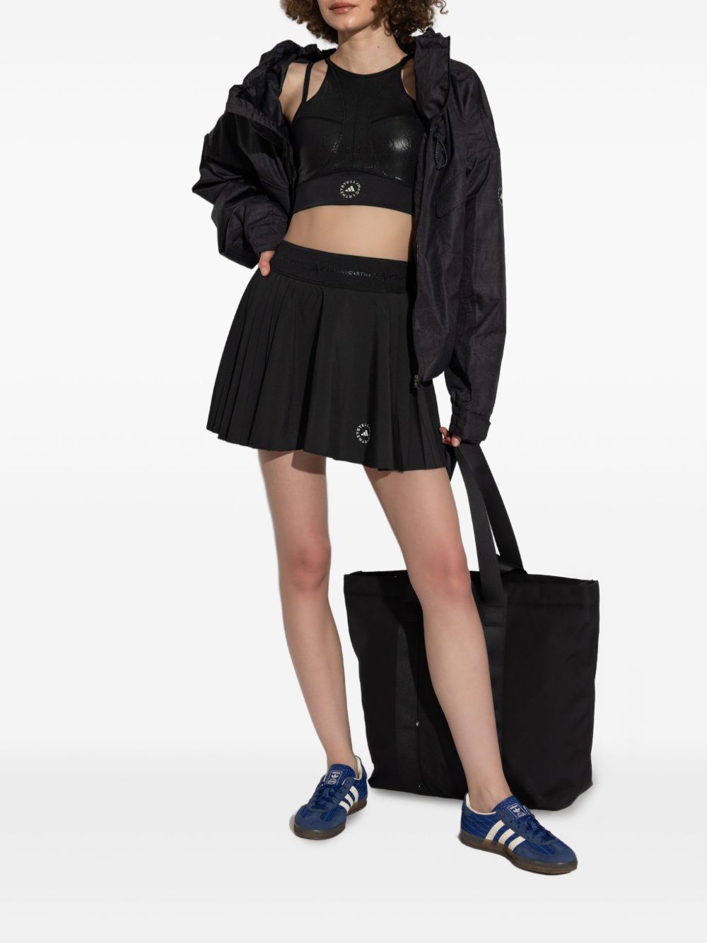Adidas By Stella McCartney Adidas By Stella McCartney A-line shape Logo skort