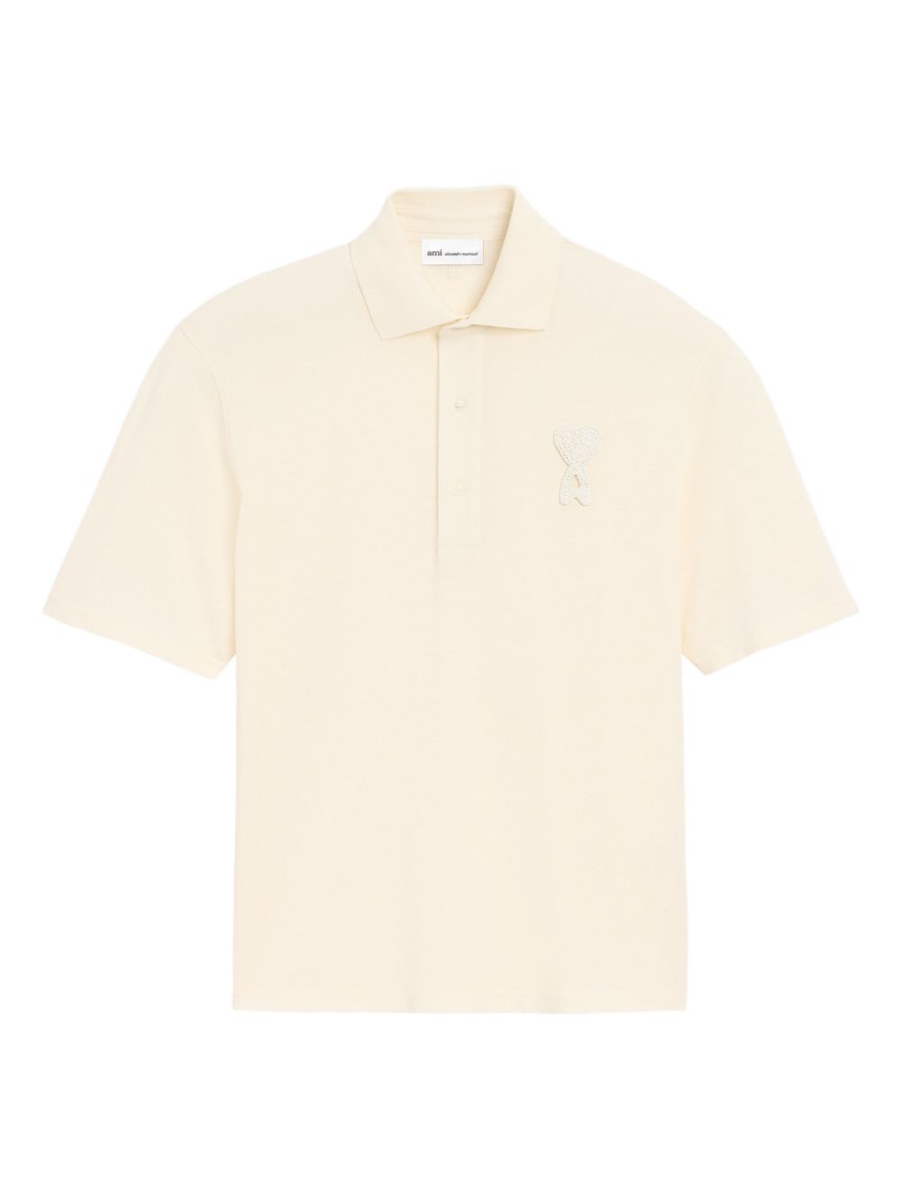 Ami Paris Ami Paris Ami De Coeur cotton polo shirt