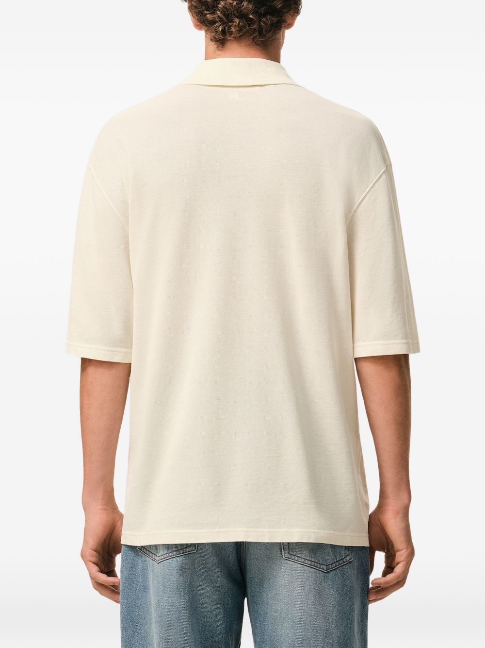 Ami Paris Ami Paris Ami De Coeur cotton polo shirt