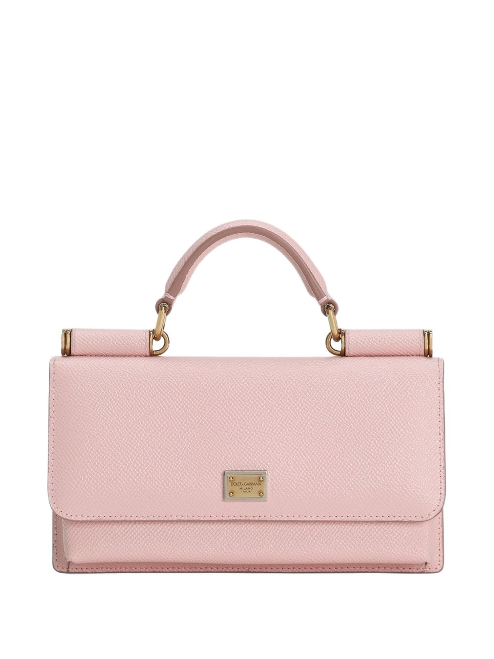 Dolce & Gabbana Dolce & Gabbana-Miss Sicily mini bag in pink leather
