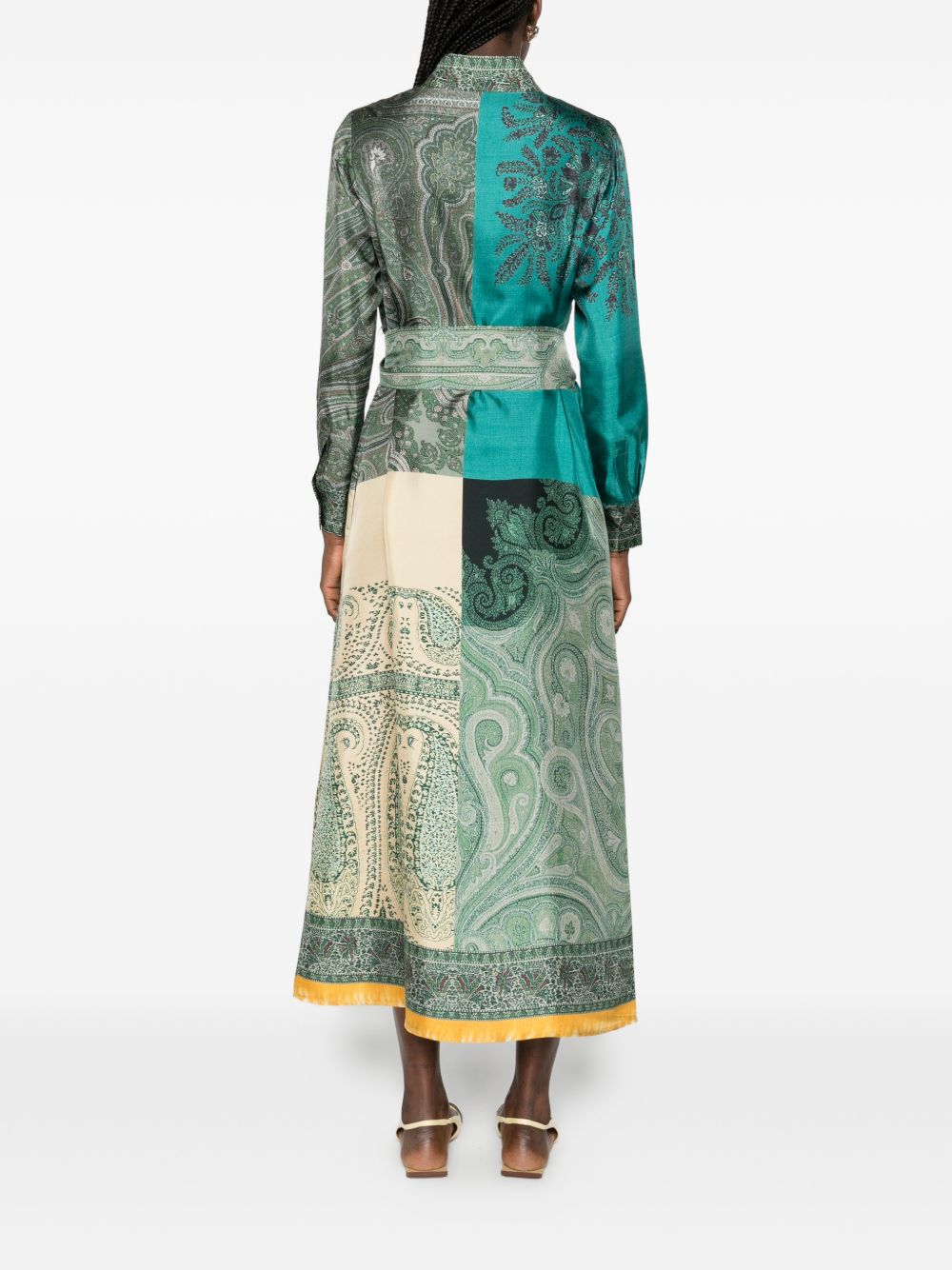 Pierre Louis Mascia Pierre Louis Mascia Printed silk dress