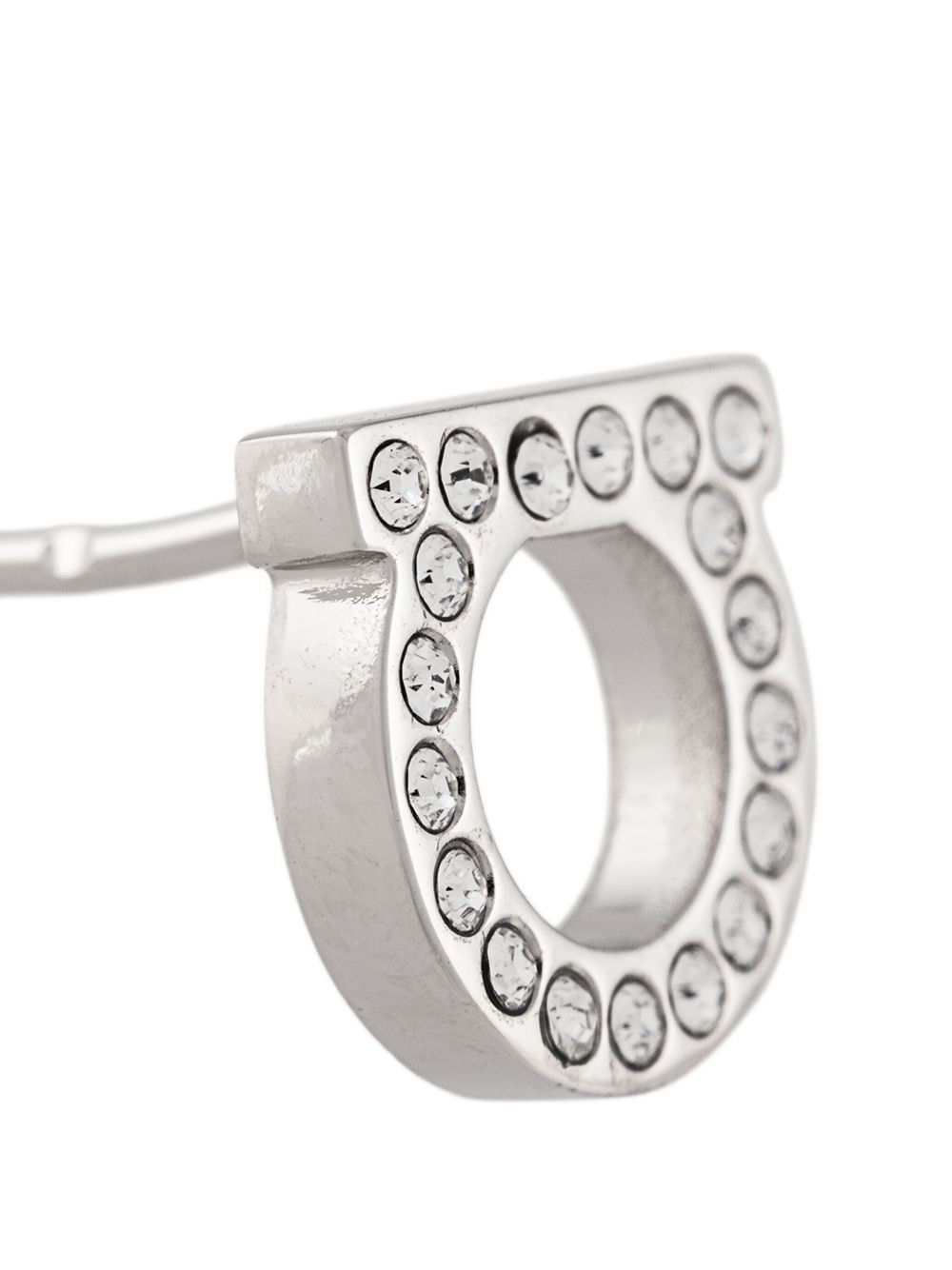 Ferragamo Ferragamo Gancini Crystals Earrings