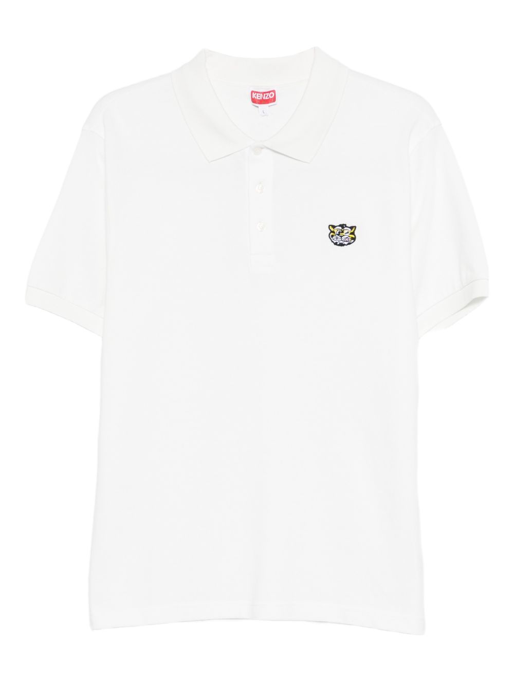 Kenzo Kenzo Wild Tiger cotton polo shirt