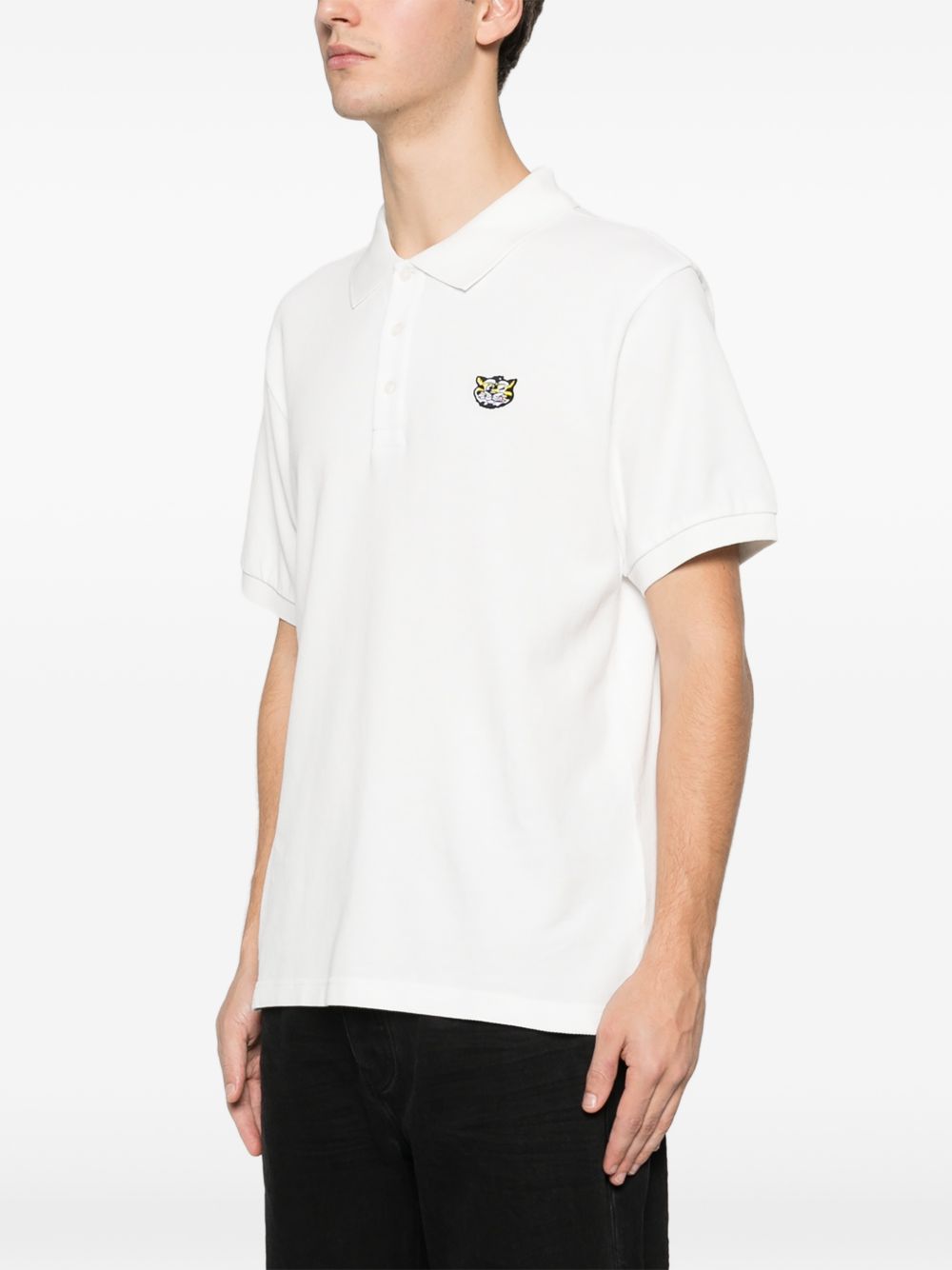 Kenzo Kenzo Wild Tiger cotton polo shirt
