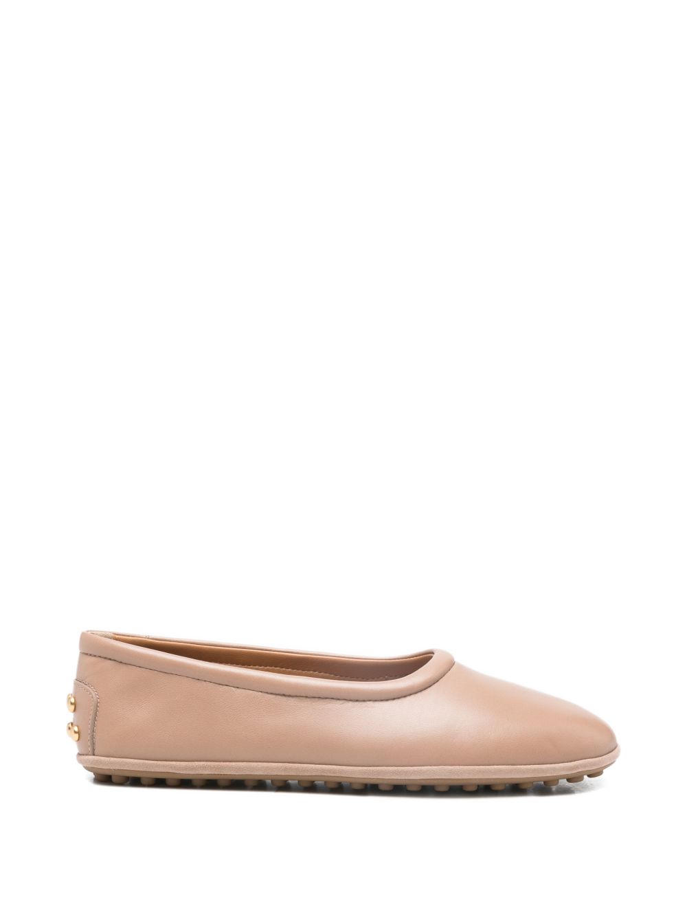 Tod'S Tod'S Metal Dots Ballerinas in Nappa Leather