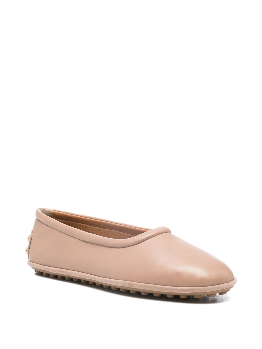 Tod'S Tod'S Metal Dots Ballerinas in Nappa Leather