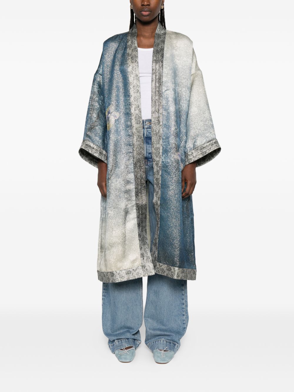 Pierre Louis Mascia Pierre Louis Mascia Printed kimono jacket