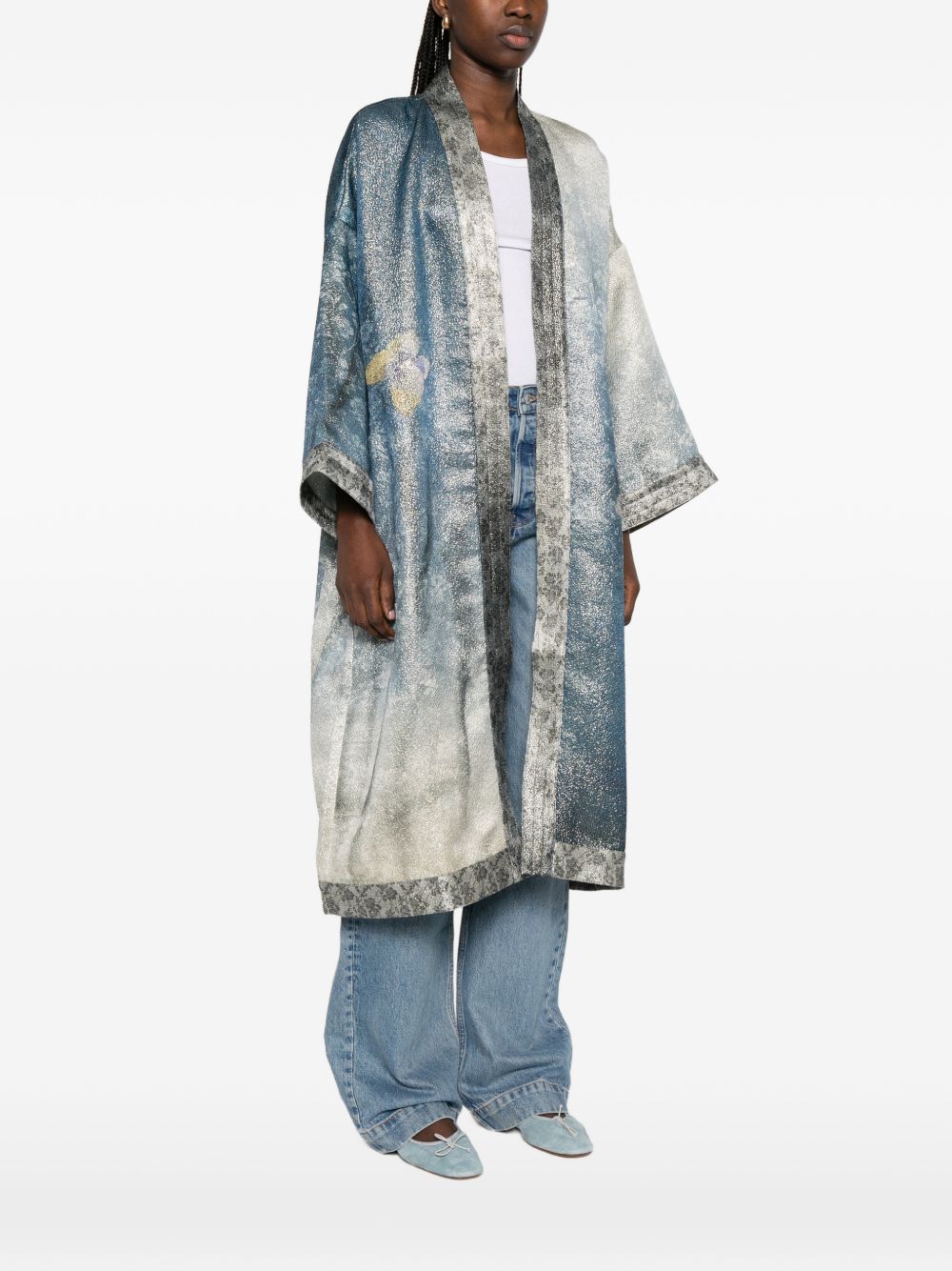 Pierre Louis Mascia Pierre Louis Mascia Printed kimono jacket