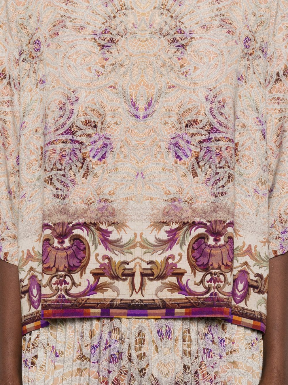 Pierre Louis Mascia Pierre Louis Mascia Printed silk blouse