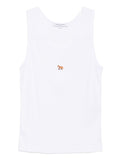 Maison Kitsuné Maison Kitsuné Maison KitsunÃ© Baby Fox cotton tank top